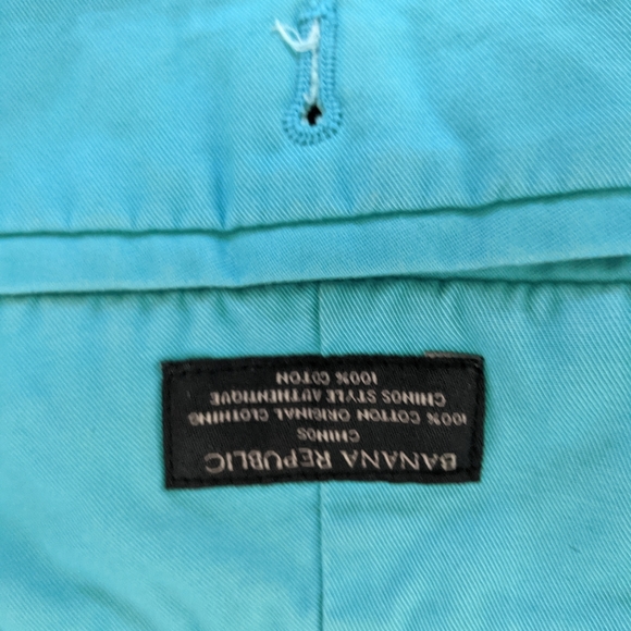 Banana Republic Shorts Teal Size 33 - Picture 4 of 5